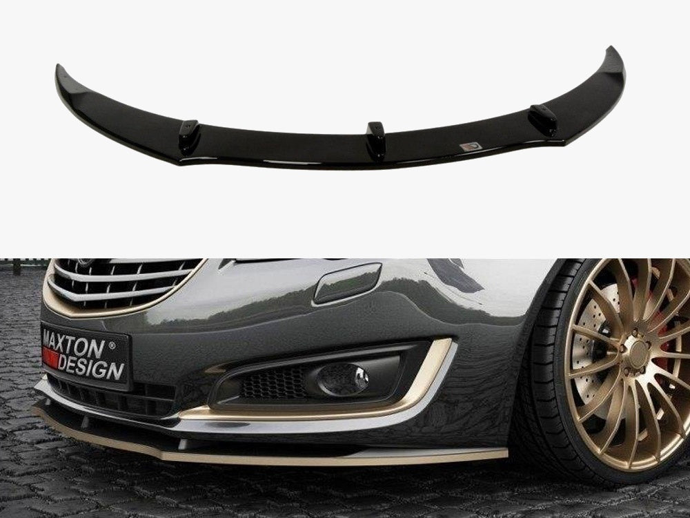 Maxton Design Front Splitter Opel Insignia MK1 Facelift Model (2014-2017)