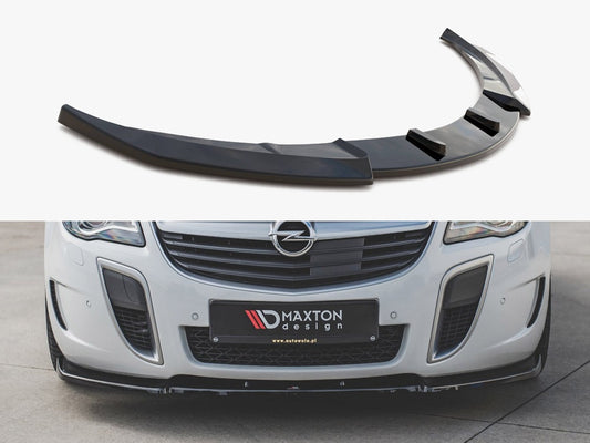 Maxton Design Front Splitter V1 Opel/vauxhall Insignia MK1 Vxr/opc Facelift (2013-2017)