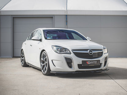 Maxton Design Front Splitter V1 Opel/vauxhall Insignia MK1 Vxr/opc Facelift (2013-2017)
