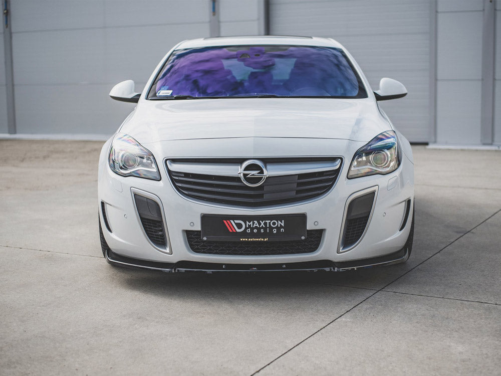 Maxton Design Front Splitter V1 Opel/vauxhall Insignia MK1 Vxr/opc Facelift (2013-2017)