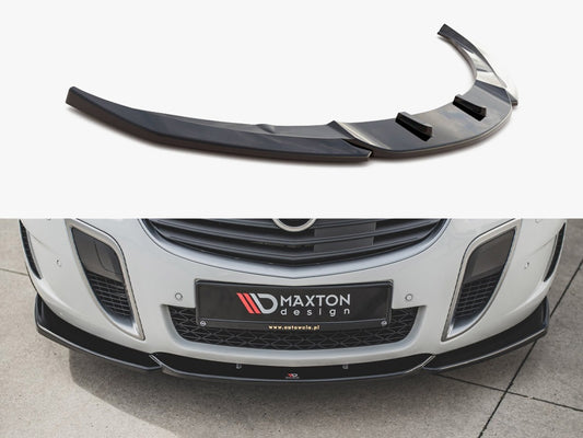 Maxton Design Front Splitter V2 Opel/vauxhall Insignia MK1 Vxr/opc Facelift (2013-2017)