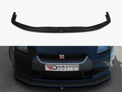 Maxton Design Front Splitter V.2 Nissan GT-R Pre-Facelift Coupe (R35-SERIES) (2007-2010)