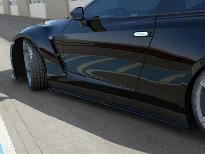Maxton Design Side Skirts Diffusers Nissan GT-R Preface Coupe (R35-Series)