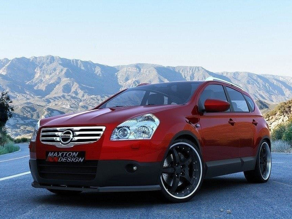 Maxton Design Front Splitter Nissan Qashqai (Preface) (2007-2009)