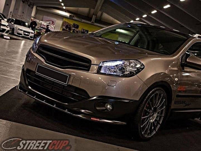 Maxton Design Front Splitter Nissan Qashqai (Facelift) (2009-2013) - Carbon Look