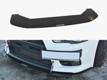 Maxton Design Front Racing Splitter V.2 Mitsubishi Lancer EVO X (2005-2017)