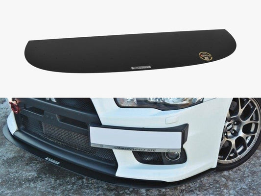 Maxton Design Front Racing Splitter V.3 Mitsubishi Lancer EVO X (2005-2017)