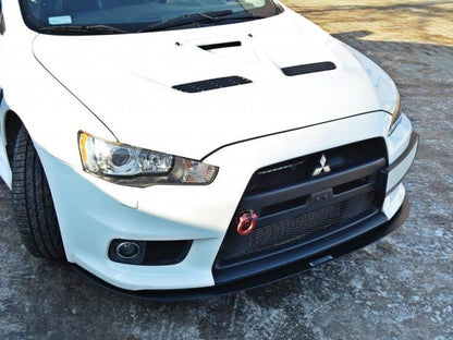 Maxton Design Front Racing Splitter V.3 Mitsubishi Lancer EVO X (2005-2017)