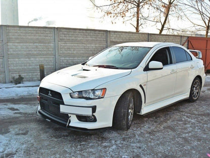Maxton Design Racing Side Skirts Diffusers Mitsubishi Lancer EVO X (2007-2015)