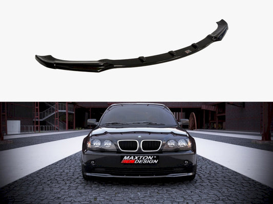 Maxton Design Front Splitter BMW 3 E46 Saloon Facelift Model (2001-2007) - Textured