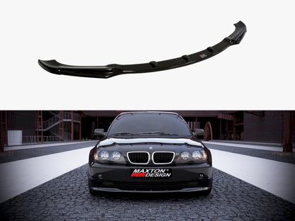 Maxton Design Front Splitter BMW 3 E46 Saloon Facelift Model (2001-2007)