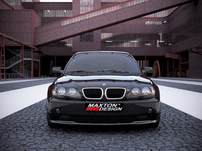 Maxton Design Front Splitter BMW 3 E46 Saloon Facelift Model (2001-2007) - Textured