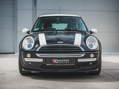 Maxton Design Front Splitter Mini Cooper / ONE R50 - Carbon Look