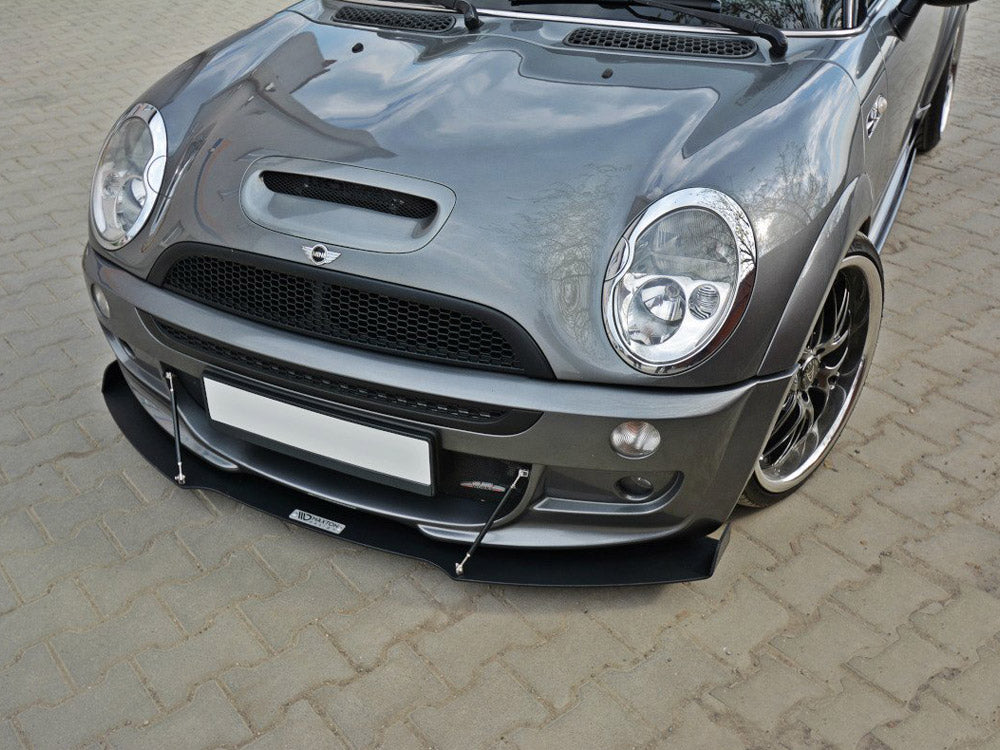 Maxton Design Front Racing Splitter Mini R53 Cooper S JCW (2003-2006)