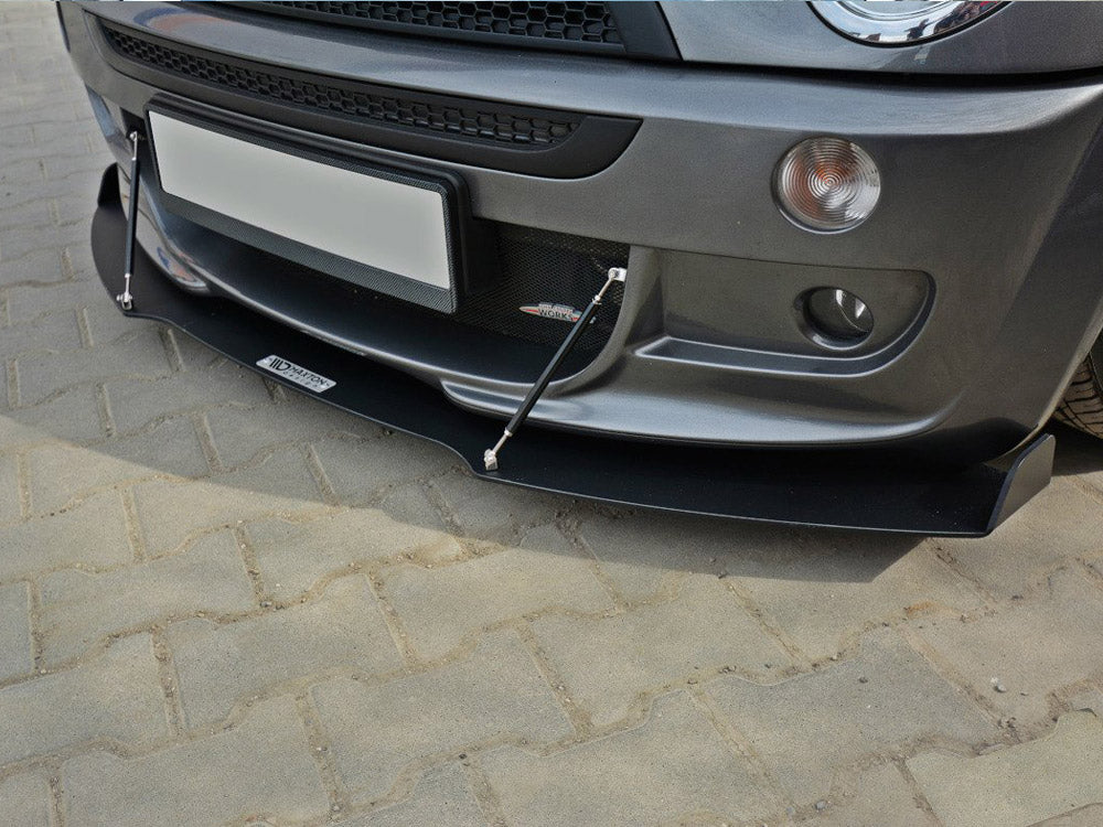 Maxton Design Front Racing Splitter Mini R53 Cooper S JCW (2003-2006)
