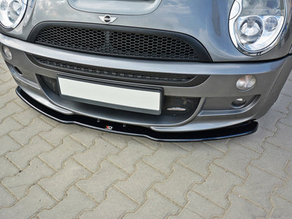 Maxton Design Front Splitter Mini Cooper R53 S JCW (2003-2006) - Carbon Look
