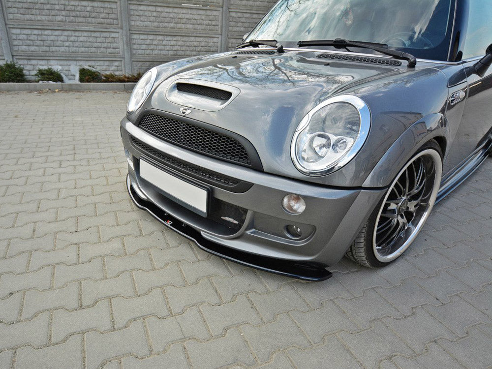 Maxton Design Front Splitter Mini Cooper R53 S JCW (2003-2006) - Carbon Look