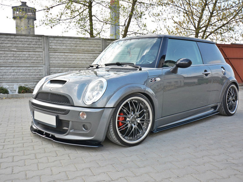 Maxton Design Front Splitter Mini Cooper R53 S JCW (2003-2006) - Carbon Look