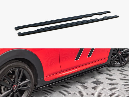 Maxton Design Side Skirts Diffusers Mini Cooper S F56 JCW (2017-2020)