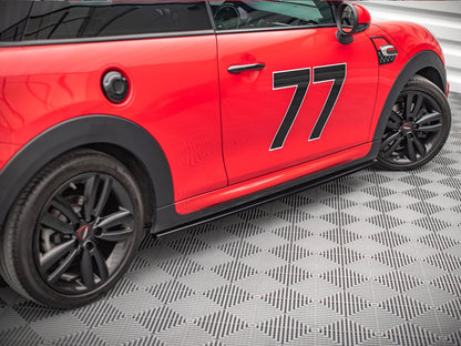 Maxton Design Side Skirts Diffusers Mini Cooper S F56 JCW (2017-2020)