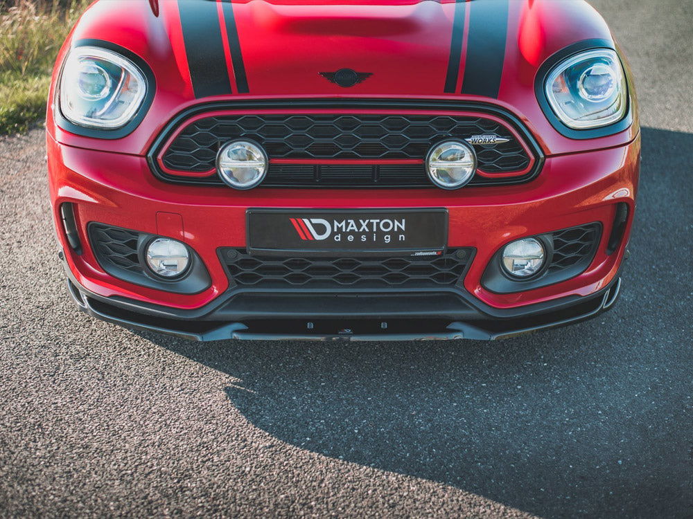Maxton Design Front Splitter V.1 Mini Countryman Mk2 F60 JCW