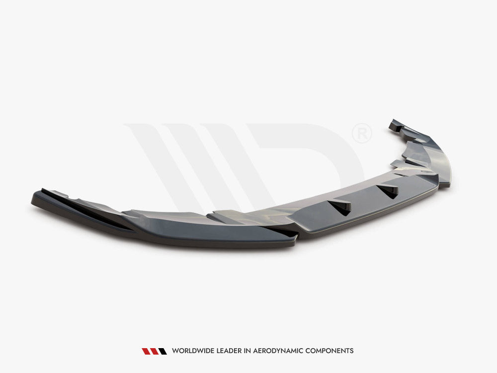 Maxton Design Front Splitter V.2 Mini Countryman Mk2 F60 JCW - Carbon Look