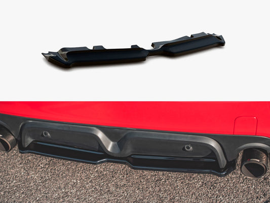 Maxton Design Central Rear Splitter Mini Countryman Mk2 F60 JCW