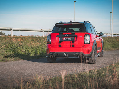 Maxton Design Central Rear Splitter Mini Countryman Mk2 F60 JCW