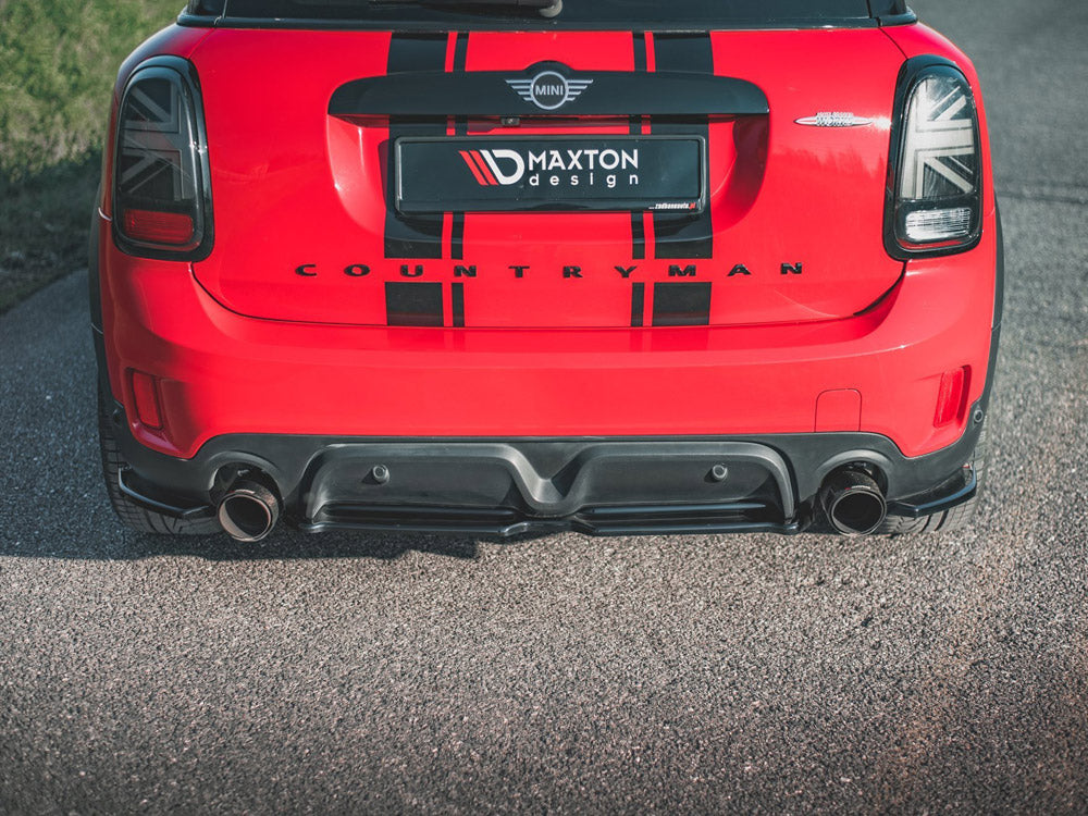 Maxton Design Central Rear Splitter Mini Countryman Mk2 F60 JCW