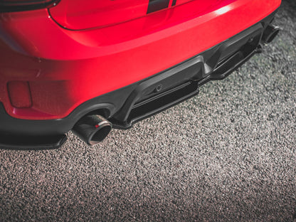 Maxton Design Central Rear Splitter Mini Countryman Mk2 F60 JCW
