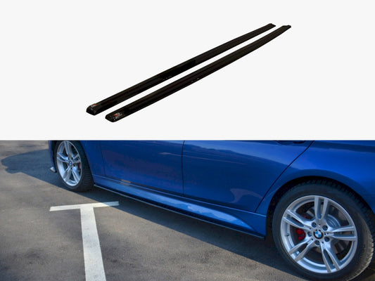 Maxton Design Side Skirts Diffusers BMW 3 M-Sport F30