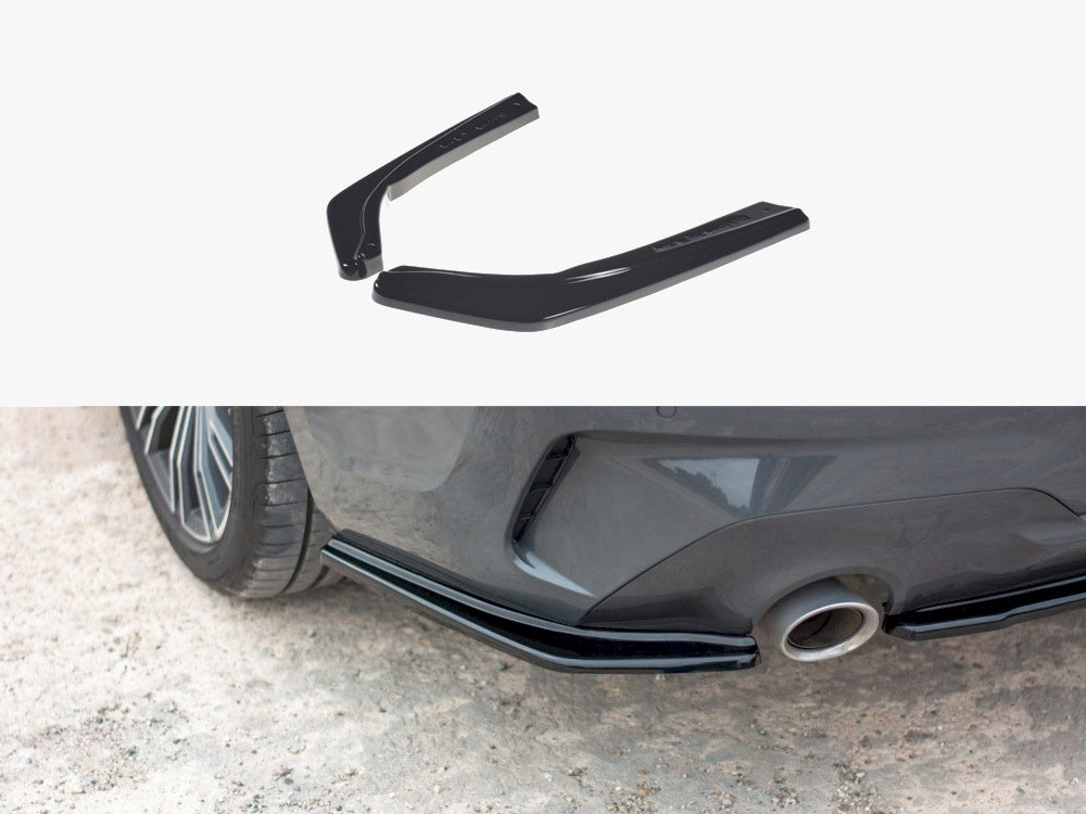 Maxton Design Rear Side Splitters Bmw 3 G20 M-sport (2019-2022) - Carbon Look