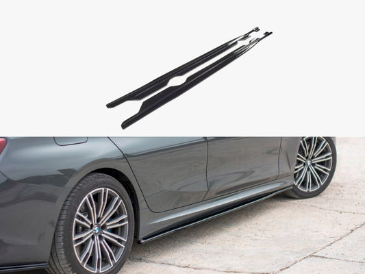Maxton Design Side Skirts Diffusers BMW 3 G20 M-Sport