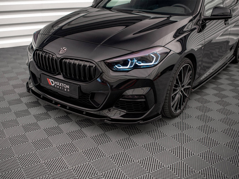Maxton Design Front Splitter V.1 Bmw 2 GRAN Coupe M-pack / M235I F44 (2019-)