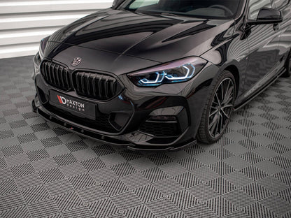 Maxton Design Front Splitter V.1 Bmw 2 GRAN Coupe M-pack / M235I F44 (2019-)