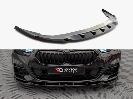 Maxton Design Front Splitter V.1 Bmw 2 GRAN Coupe M-pack / M235I F44 (2019-)