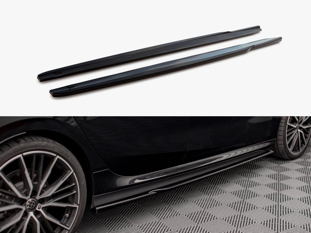 Maxton Design Side Skirts Diffusers V.1 Bmw 2 GRAN Coupe M-pack / M235I F44 (2019-)