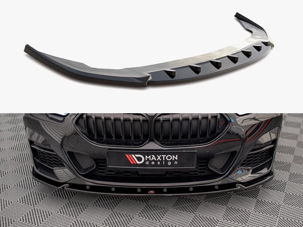 Maxton Design Front Splitter V.2 Bmw 2 GRAN Coupe M-pack / M235I F44 (2019-)