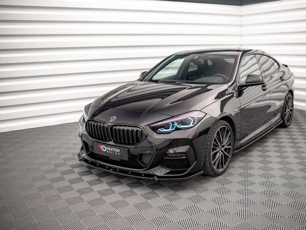 Maxton Design Front Splitter V.2 Bmw 2 GRAN Coupe M-pack / M235I F44 (2019-)