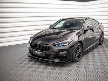 Maxton Design Front Splitter V.2 Bmw 2 GRAN Coupe M-pack / M235I F44 (2019-)