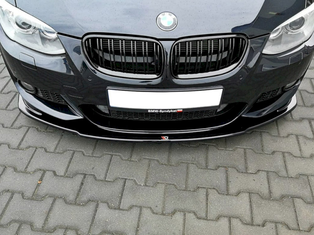 Maxton Design Front Splitter V.1 Bmw 3 E92 M-sport Facelift (2010-2013)