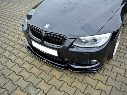 Maxton Design Front Splitter V.2 Bmw 3 E92 M-sport Facelift (2010-2013)