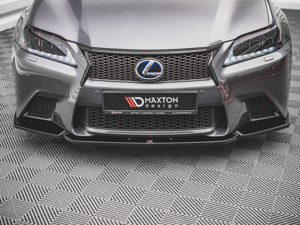 Maxton Design Front Splitter V.1 Lexus GS F Sport MK4 (L10) (2012-2015)