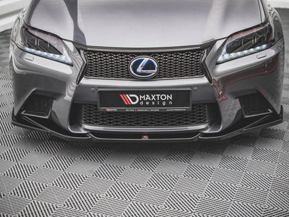 Maxton Design Front Splitter V.2 Lexus GS F Sport MK4 (L10) (2012-2015)