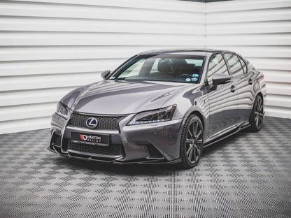 Maxton Design Front Splitter V.2 Lexus GS F Sport MK4 (L10) (2012-2015)