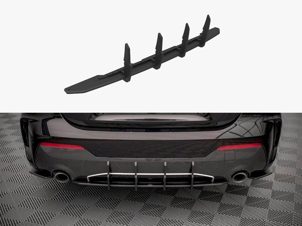 Maxton Design Street PRO Rear Diffuser BMW 4 M-Pack G22 / G23 / G22 Fa ...