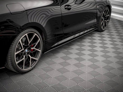 Maxton Design Street PRO Side Skirts Diffusers BMW 4 M-Pack / M440i G22 / G23 / G22 Facelift / G23 Facelift
