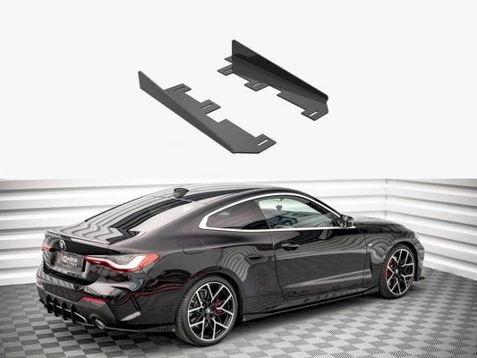 Maxton Design Side Flaps BMW 4 M-Pack / M440i G22 / G23 / G22 Facelift / G23 Facelift