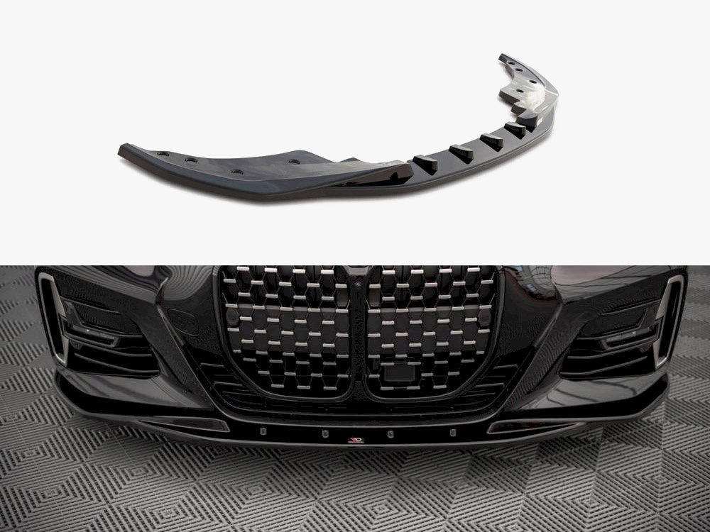 Maxton Design Front Splitter V.1 BMW 4 M-Pack / M440i G22 / G23 / G22 Facelift / G23 Facelift