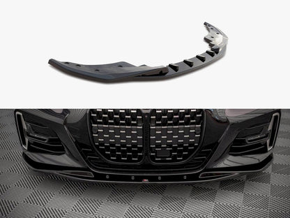 Maxton Design Front Splitter V.1 BMW 4 M-Pack / M440i G22 / G23 / G22 Facelift / G23 Facelift